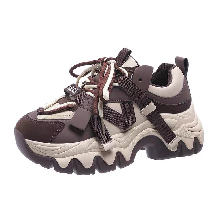 Damen-Sneaker mit klobiger Sohle