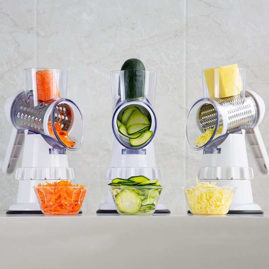 3-in-1 Rotary Vegetable Slicer