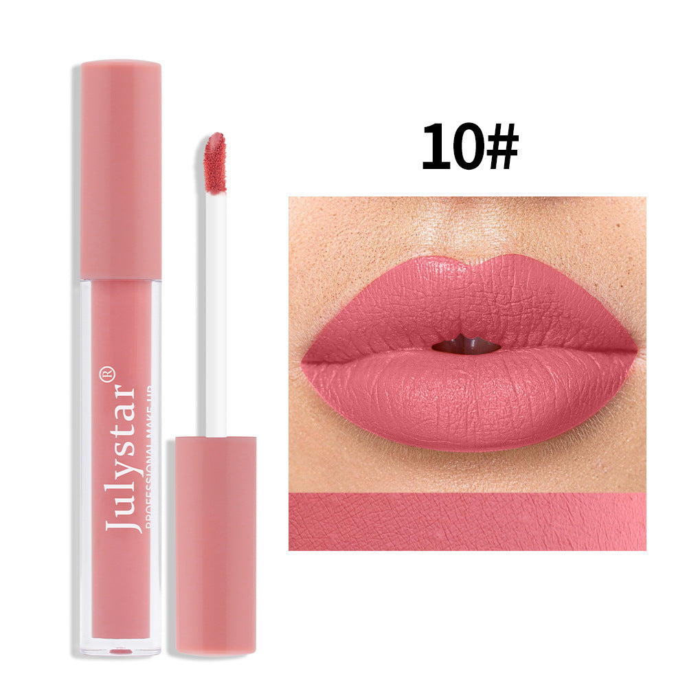 Batom Matte de Maquilhagem de Longa Duração para Mulher