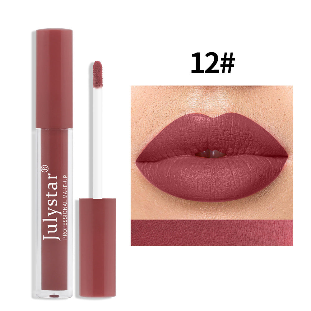 Batom Matte de Maquilhagem de Longa Duração para Mulher