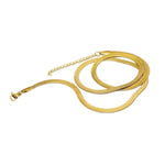 Gouden visgraatketting