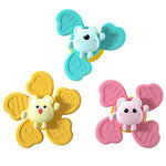 Brinquedo de Banho para Bebé Pião Seguro e Divertido Brinquedos de Banho para Bebé com Animais Giratórios S
