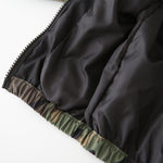Giacca con cappuccio camouflage da bambino, cappotto primaverile leggero