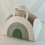 Cotton Rope Diaper Caddy Basket
