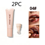 4-color Brightening Lip Balm Moisturizing Exfoliating Skin Long-Lasting Moisturizing Lip G