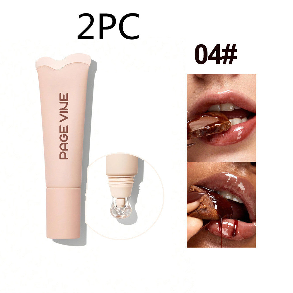4-color Brightening Lip Balm Moisturizing Exfoliating Skin Long-Lasting Moisturizing Lip G