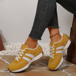 Zapatillas retro de suela gruesa para mujer