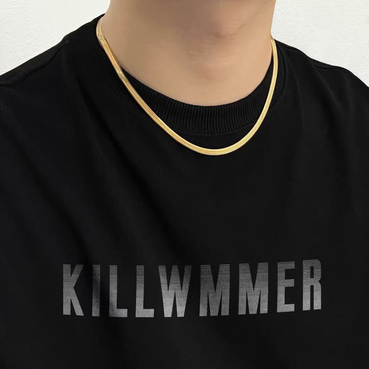 Gouden visgraatketting