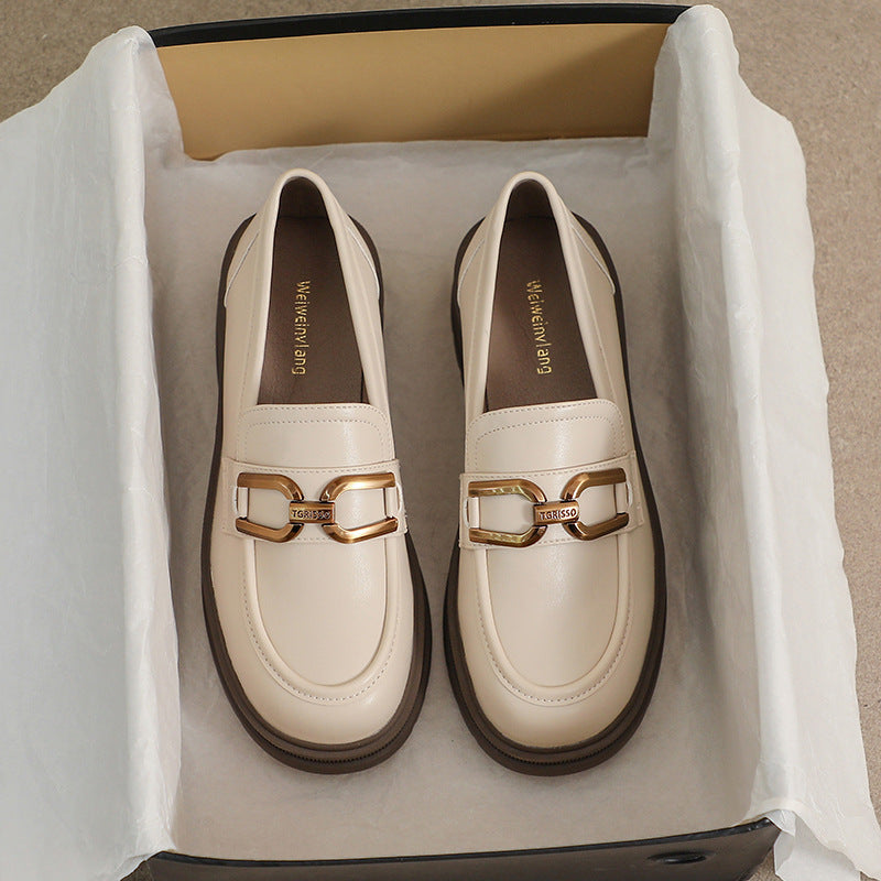 Women's Chunky-Heel Platform Loafers