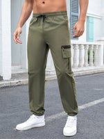 Freizeithose mit Kordelzug und Taschen für Herren