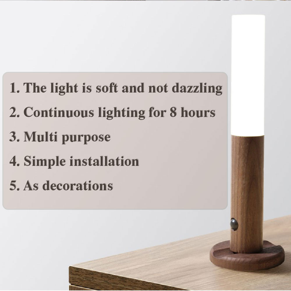 LED-Nachtlicht mit Bewegungsmelder, magnetisch und per USB wiederaufladbar