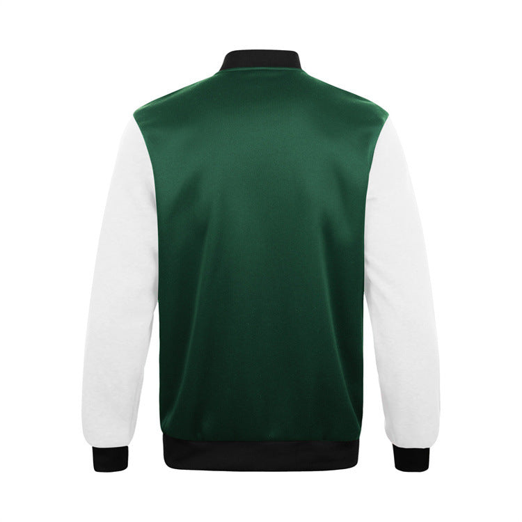 Wendbare Herrenjacke mit Baseballkragen