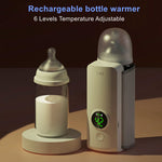 Scaldabiberon portatile ricaricabile, USB