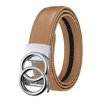Unisex Automatic Genuine Leather Belt