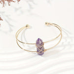 Natural Crystal Bracelet Hexagonal Column Bracelet