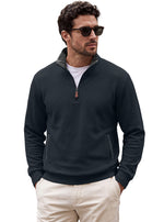 Men's Half-Zip Jacquard Pullover