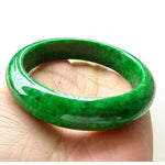 Bracelete de Jade em tons de Verde-Azulado