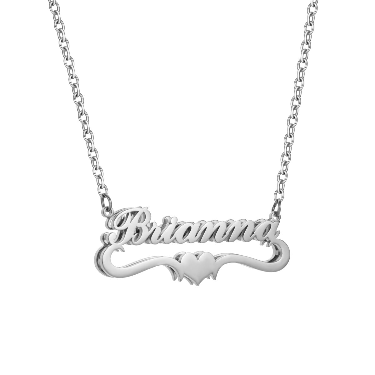 Gepersonaliseerde dubbellaagse naamketting