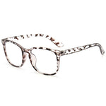 Blue-light-blocking Glasses With UV Protection And A Square Frame