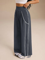 High-Waist-Yogahose mit Taschen