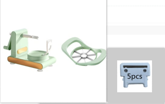 Pelapatate e affettatrice da cucina multifunzionale