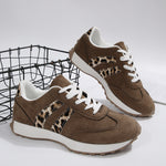 Zapatillas retro de suela gruesa para mujer