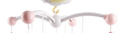 Babyrasseln Kinderwagen-Mobile Spielzeughalter Rotierendes Mobile Bettglocke Spieluhr Projektion Neugeborene