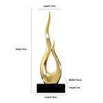 Festive Gold Decorative Ornament