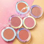 Fijne eenkleurige blush voor dames