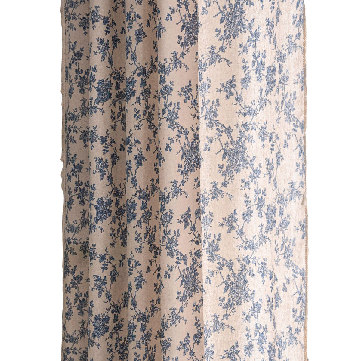 Cotton Linen Cafe Curtain with Tassels