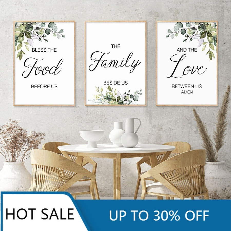 Minimalist Framed Wall Art, Matching Set