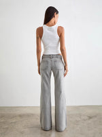 Slim Micro-Flared Stretch Jeans