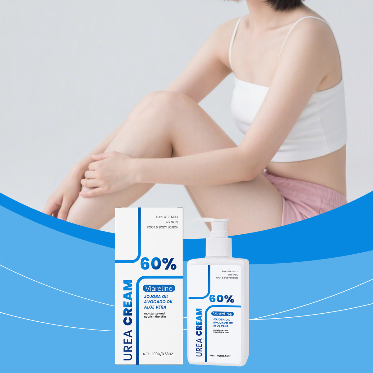Creme de Ureia para Pés e Corpo