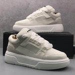 Ademende mesh platform sneakers