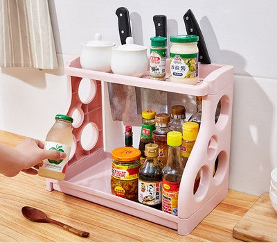 Multilayer Kitchen Storage Shelf Rack