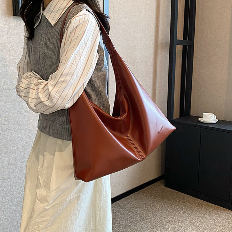 Große Umhängetasche für Damen, modische Schultertasche für den Alltag, Shopper-Handtasche