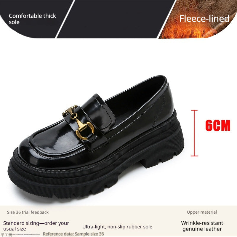 Mocassins Casuais de Sola Grossa para Mulher