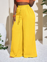 Women's High-Waisted Wide-Leg Trousers