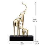Statuetta decorativa a forma di elefante