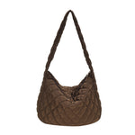 Winter Personalized Bags for Women Crossbody Bag with Rhombus Stitching Design Commuting C