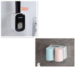 Automatischer Zahnpastaspender mit Zahnbürstenhalter-Set