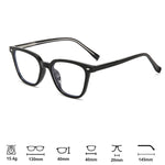 Modische transparente Kristallbrille für Damen