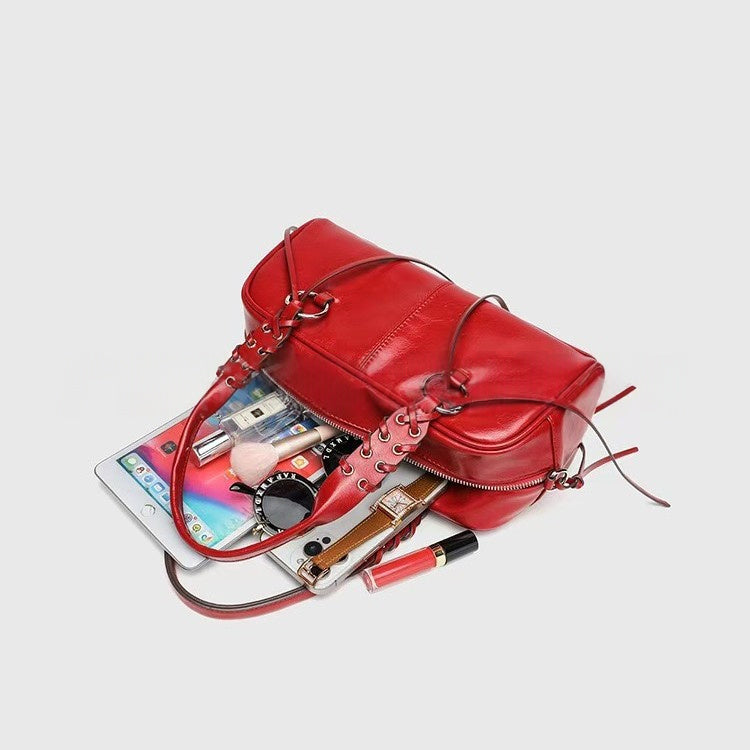 Vintage Pillow Schultertasche