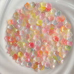 Irisierende Acryl-Blumenperlen zur Schmuckherstellung